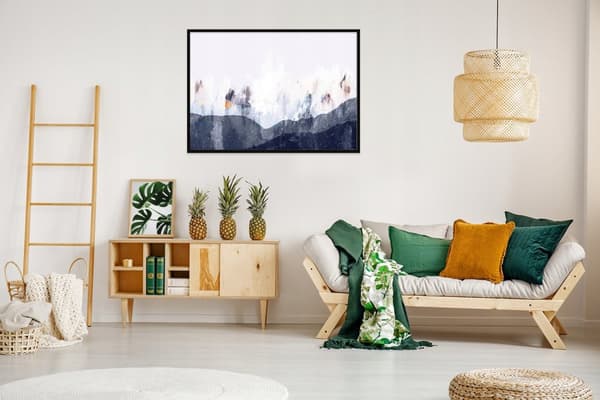 POSTER I RAM 53x73 cm Berg P1553