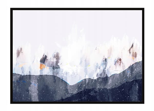 POSTER I RAM 53x73 cm Berg P1553