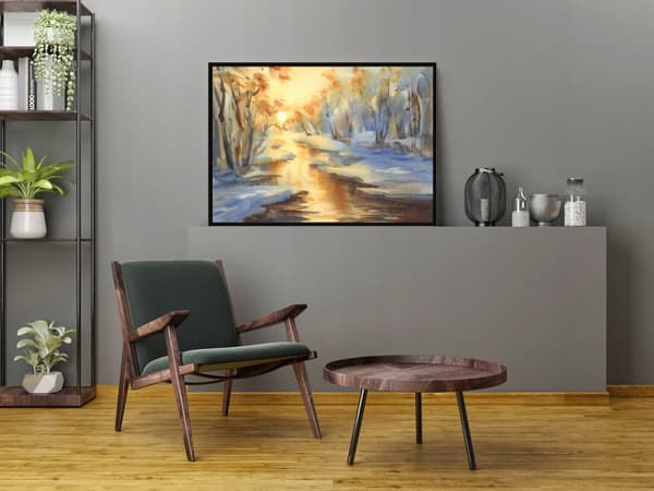 KUVAPUOLISTE KEHYISSÄ 53x73 cm Maisema P1547