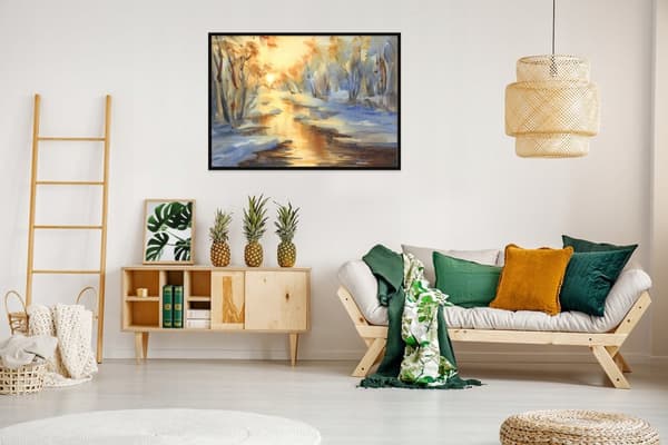 KUVAPUOLISTE KEHYISSÄ 53x73 cm Maisema P1547