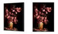Miniatyrbild 2 av 4: TAVELAFFIST I RAM 53x73 cm Blommor P1527
