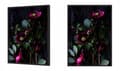 Miniatyrbillede 2 af 4: BILLEDPOKATER I RAMME 53x73 cm Blomster P1525