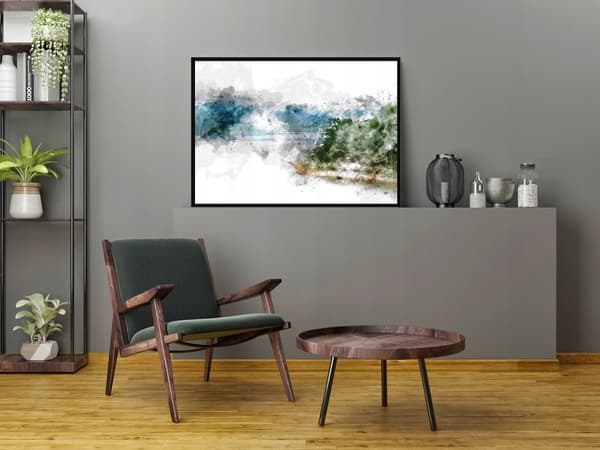 POSTER I RAM 53x73 cm Akvarell P1522