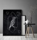 Pikkukuva 2 / 4: KUVAPUOLISTE KEHYISSÄ 53x73 cm Bird P1516