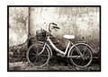 Miniatyrbillede 1 af 3: BILLEDPOKATER I RAMME 53x73 cm Cykel P1486