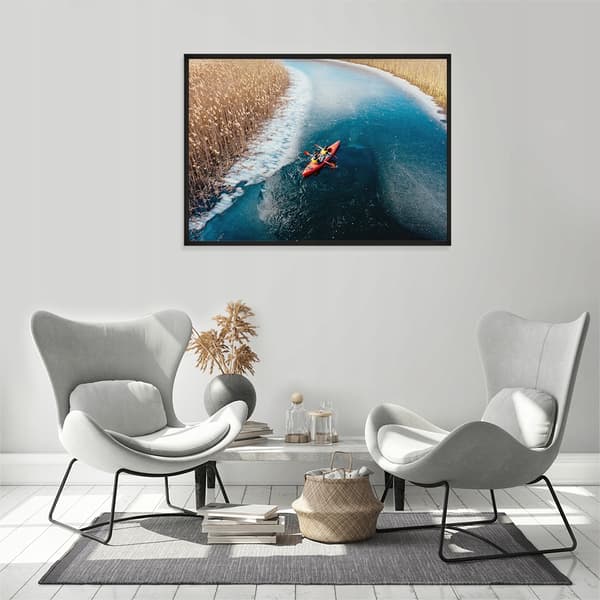 KUVAPUOLISTE KEHYISSÄ 33x43 cm Kayak P1455
