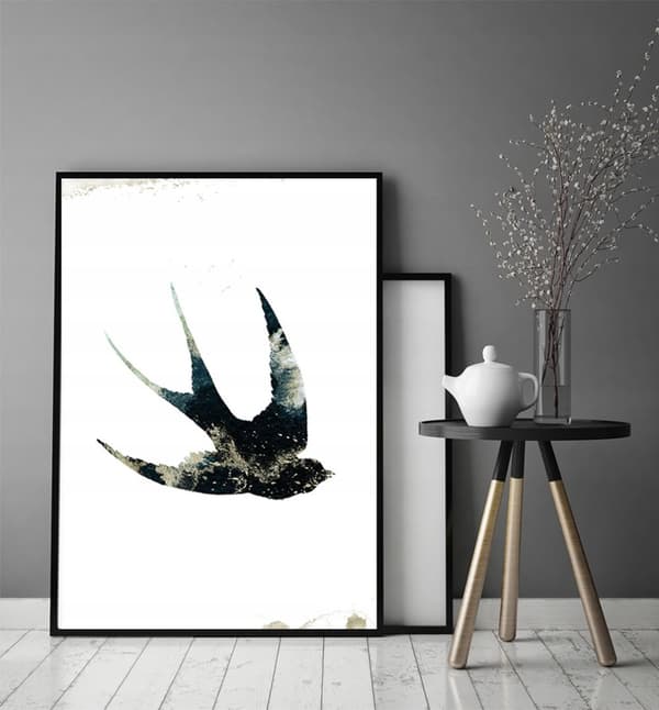 KUVAPUOLISTE KEHYISSÄ 53x73 cm Swallow P1441