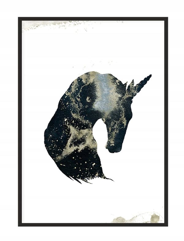 KUVAPUOLISTE KEHYISSÄ 53x73 cm Yksisarvinen P1439