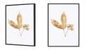 Miniatyrbild 3 av 4: TAVELAFFIST I RAM 33x43 cm Guld P1433
