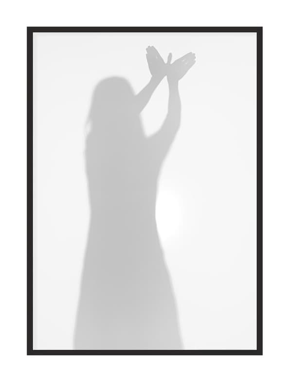 TAVELAFFIST I RAM 33x43 cm Shadow P1402