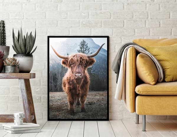 KUVAPOSTERI KEHYISSÄ 33x43 cm Highlander P1400
