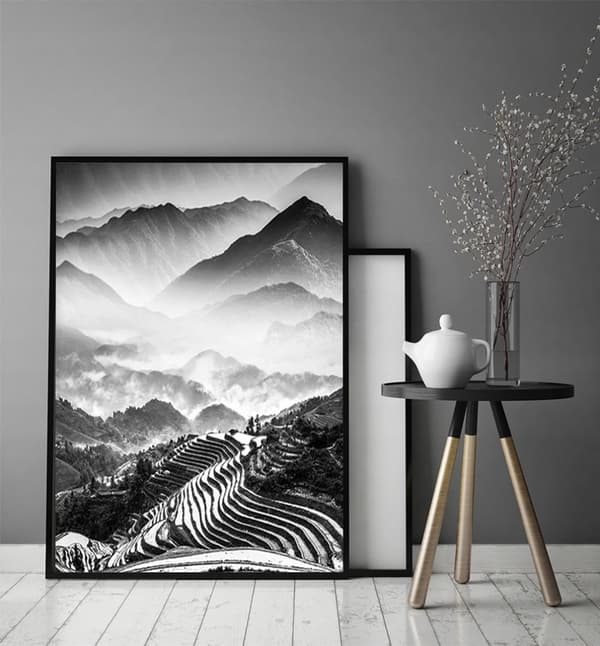 KUVAPUOLISTE KEHYISSÄ 53x73 cm Kiina P1386