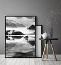 Miniatyrbild 3 av 4: TAVELAFFIST I RAM 53x73 cm Kina P1385