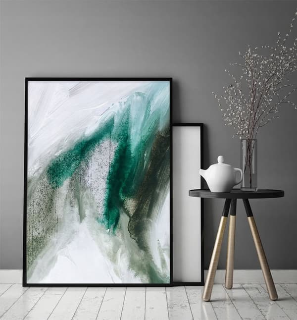 KUVAPOSTERI KEHYISSÄ 53x73 cm Abstraktio P1380