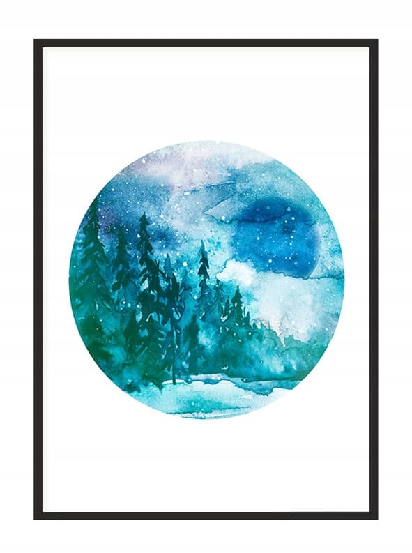 KUVAPOSTERI KEHYISSÄ 33x43 cm Maa P1360