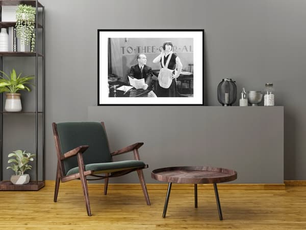 BILLEDPOKATER I RAMME 33x43 cm Retro P1310