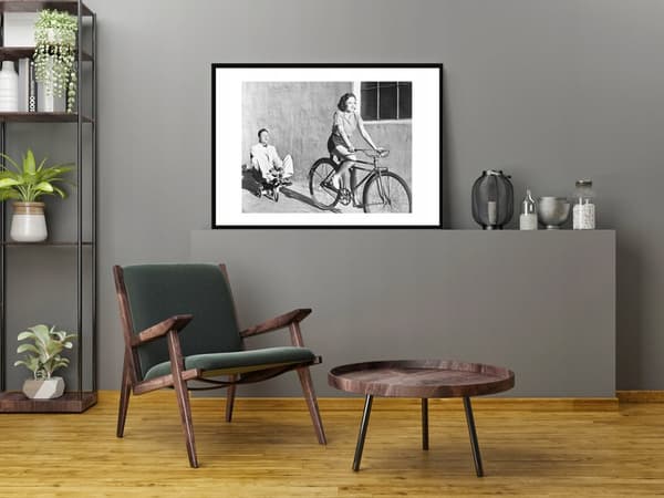BILLEDPOKATER I RAMME 33x43 cm Retro P1313
