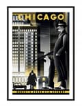 Pikkukuva 1 / 4: KUVAPOSTERI KEHYISSÄ 33x43 cm Chicago P1291