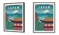 Pikkukuva 3 / 4: KUVAPOSTERI KEHYISSÄ 33x43 cm Japani P1272