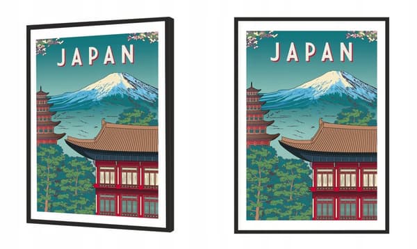 KUVAPOSTERI KEHYISSÄ 33x43 cm Japani P1272