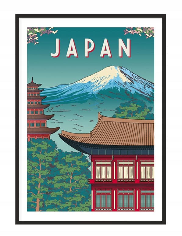 KUVAPOSTERI KEHYISSÄ 33x43 cm Japani P1272