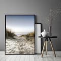 Miniatyrbild 3 av 4: TAVELAFFIST I RAM 53x73 cm Dunes P833