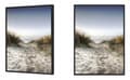 Miniatyrbild 2 av 4: TAVELAFFIST I RAM 53x73 cm Dunes P833