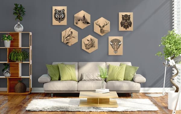 Träposter Tavla på plywood 28x39cm SP910