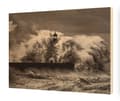 Miniatyrbild 1 av 6: Träposter Tavla på plywood 28x39cm SP910
