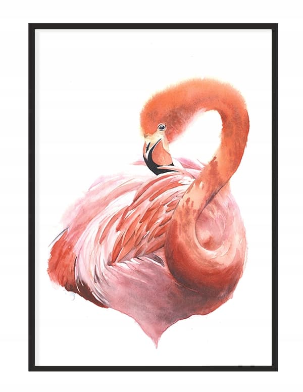 KUVAPUOLISTE KEHYISSÄ 43x33 cm Flamingo P1233