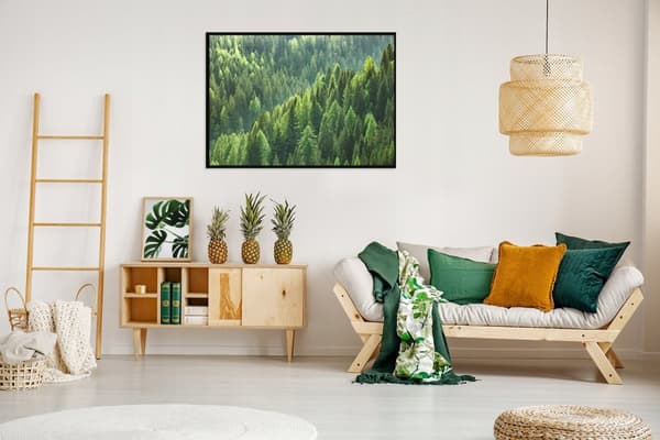 KUVAPUOLISTE KEHYISSÄ 53x73 cm Metsä P1209