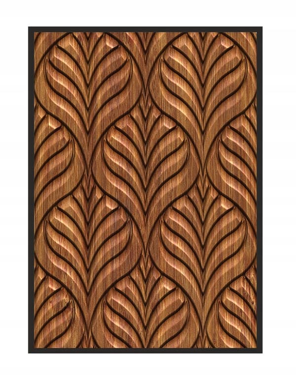 BILLEDPOKATER I RAMME 43x33 cm Træ P1151