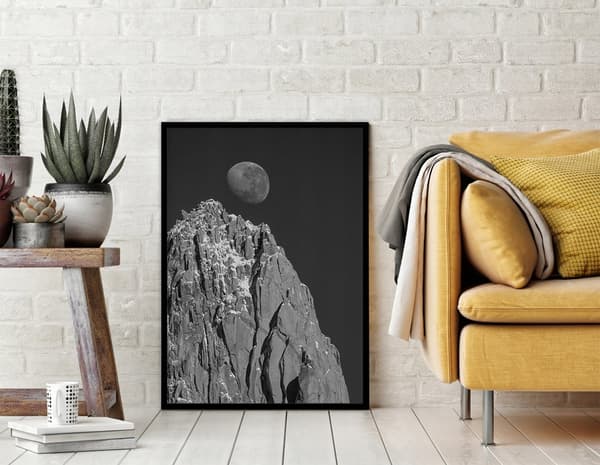 KUVAPOSTERI KEHYISSÄ 43x33 cm Moon P1148