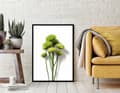 Miniatyrbild 3 av 4: TAVELAFFIST I RAM 33x43 cm Blomma P882