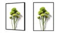 Miniatyrbild 4 av 4: TAVELAFFIST I RAM 33x43 cm Blomma P882
