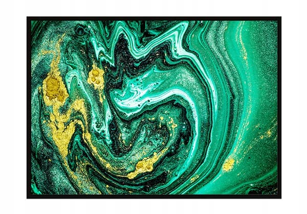 KUVAPOSTERI KEHYISSÄ 33x43 cm Vihreä P1130