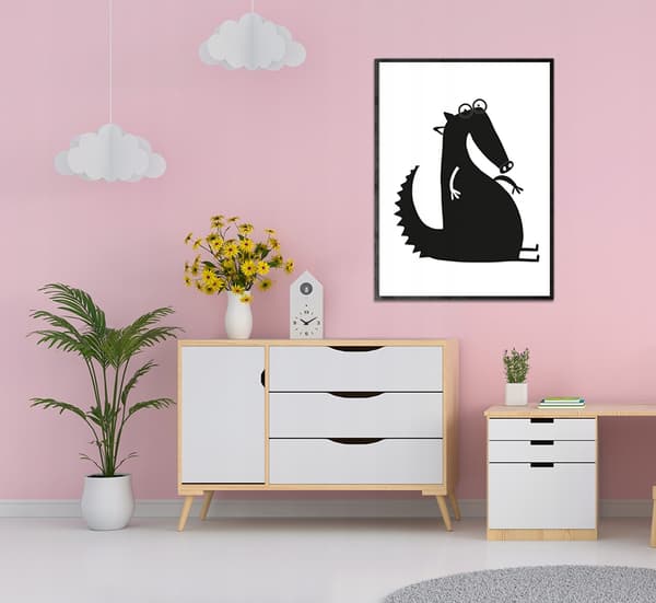 KUVAPUOLISTE KEHYISSÄ 33x43 cm Smok P045