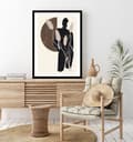 Miniatyrbild 4 av 4: POSTER I RAM 33x43 cm Boho P2291