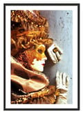 Miniatyrbillede 1 af 4: BILLEDPOKATER I RAMME 33x43 cm Venedig P2302