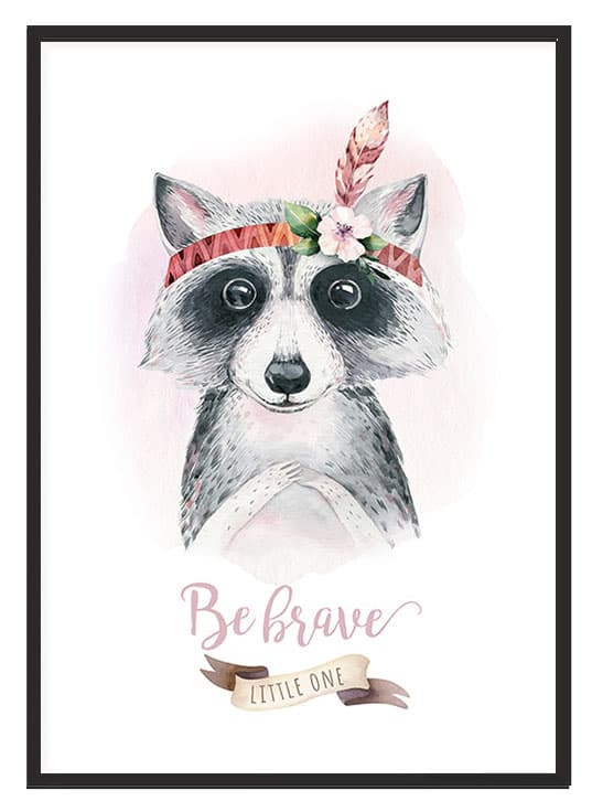 KUVAPOSTERI KEHYISSÄ 33x43 cm Brave P2310