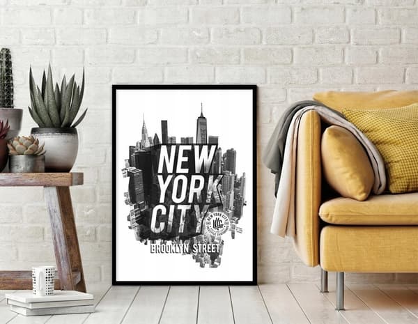 KUVAPOSTERI KEHYISSÄ 53x73 cm New York P1085