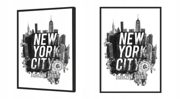 KUVAPOSTERI KEHYISSÄ 53x73 cm New York P1085