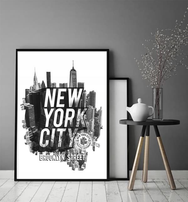 KUVAPOSTERI KEHYISSÄ 53x73 cm New York P1085