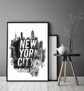 Pikkukuva 2 / 4: KUVAPOSTERI KEHYISSÄ 53x73 cm New York P1085