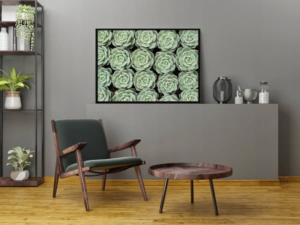 KUVAPUOLISTE KEHYISSÄ 53x73 cm Kukat P1053