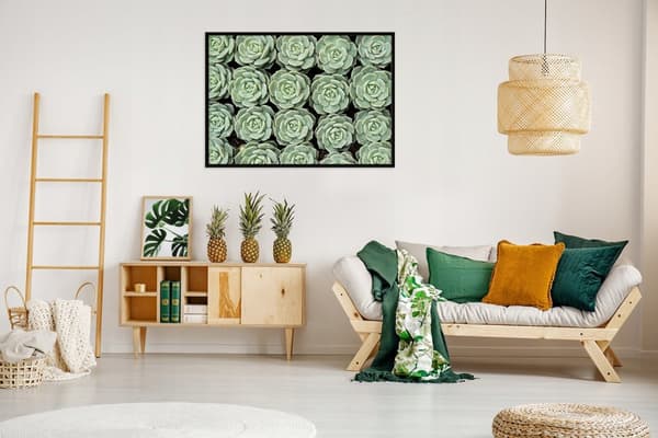 KUVAPUOLISTE KEHYISSÄ 53x73 cm Kukat P1053