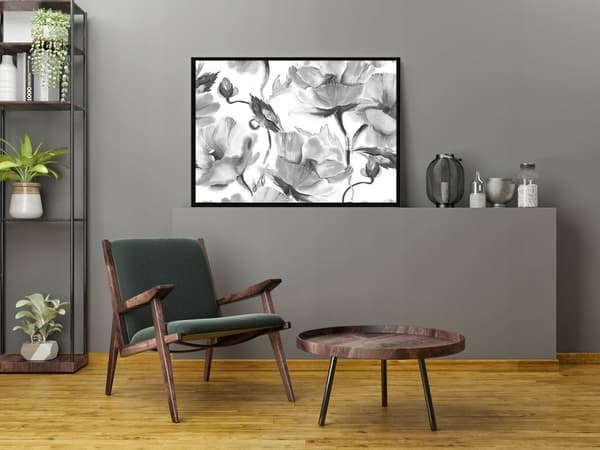 KUVAPUOLISTE KEHYISSÄ 53x73 cm Kukat P1051