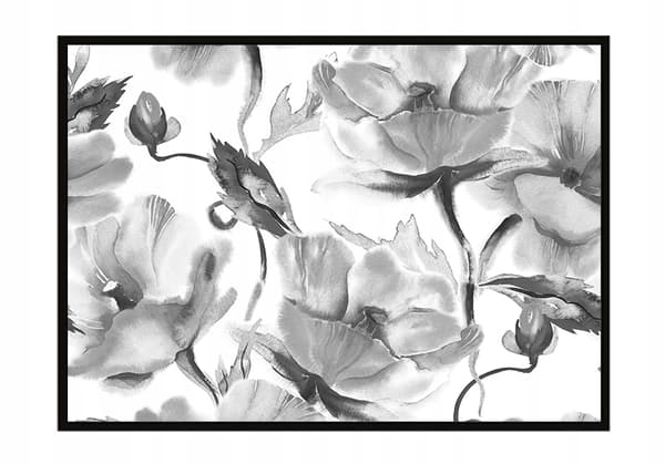 KUVAPUOLISTE KEHYISSÄ 53x73 cm Kukat P1051