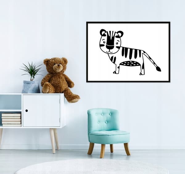 POSTER I RAM A4 cm Tiger PD289