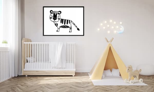 POSTER I RAM A4 cm Tiger PD289